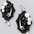 Alternative Gothic Punk Earrings  Macabre Bloom
