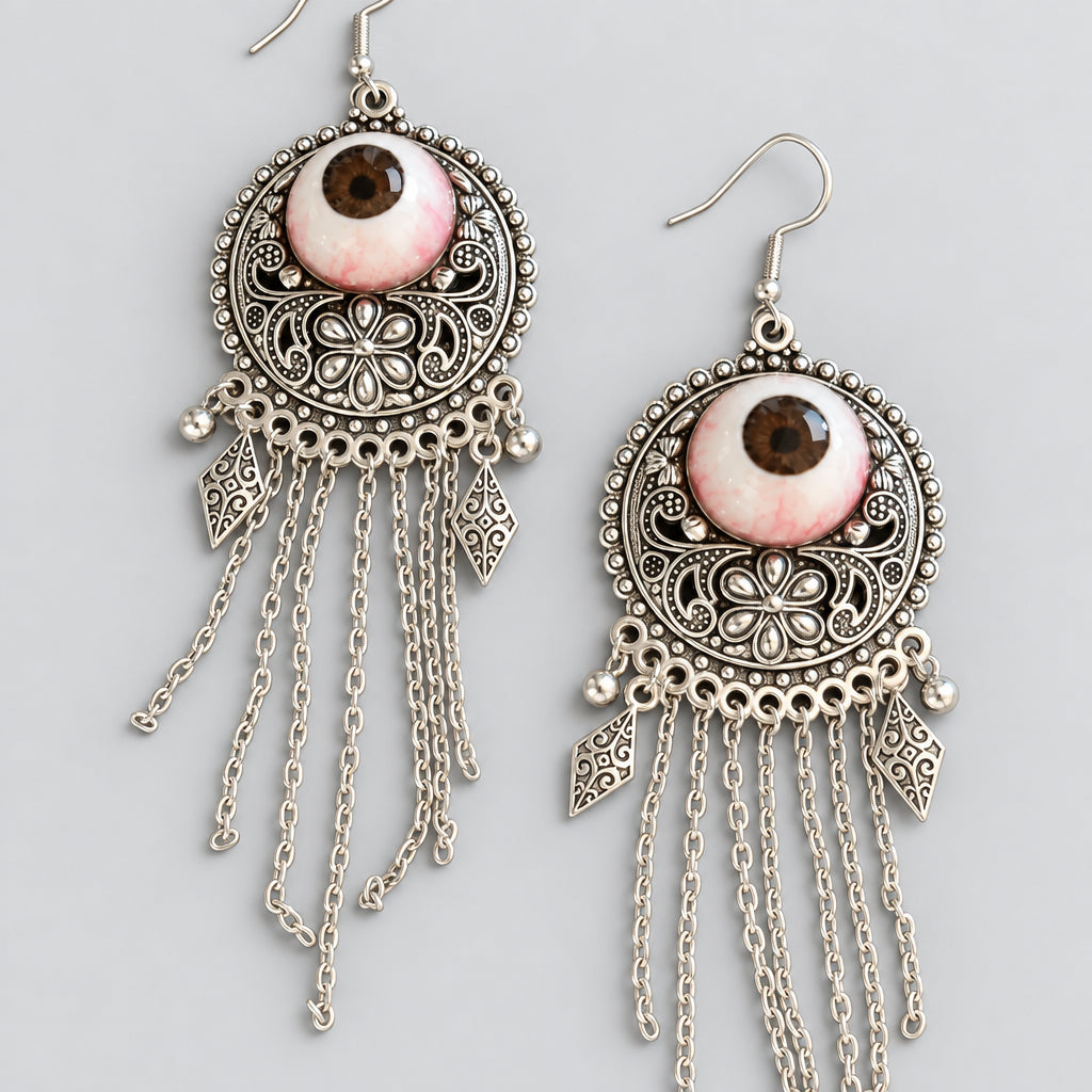 All-Seeing Eye Earrings Punk Dark Alt Earrings Jewelry Personality Bold Fashion Cthulhu's Eye Earrings