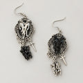 Gemini Earrings Punk Dark Alt Earrings Jewelry Personality Bold Fashion Handmade with love