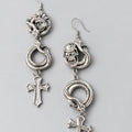 Original Sin Dangle earrings Punk Dark Alt Earrings Jewelry Personality Bold Fashion Handmade with love