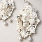 Alternative Gothic Punk Earrings  Macabre Bloom