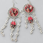Coven's Recipe Punk Dark Alt Earrings Handmade jewelry Personality Bold Fashion Handmade with love