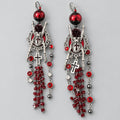 Black Widow Punk Dark Alt Earrings Handmade jewelry Personality Bold Fashion Handmade with love
