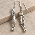 Bound Legs Dangle earrings Punk Dark Alt Earrings Handmade jewelry Personality Bold Fashion